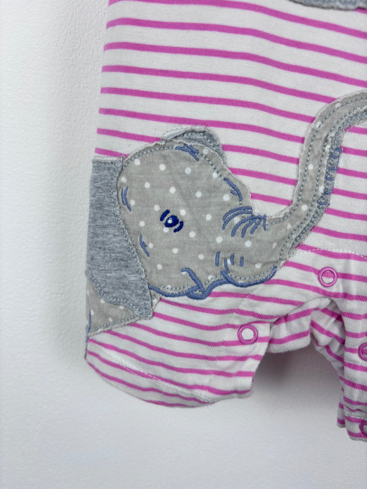 Baby Boden Elephant Romper 9-12 Months-Rompers-Second Snuggle Preloved