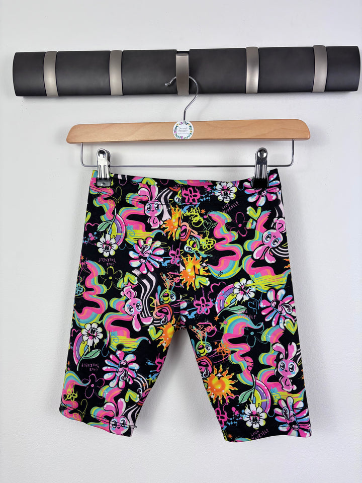 Next Neon Graphic Cycle Shorts 8 Years-Shorts-Second Snuggle Preloved