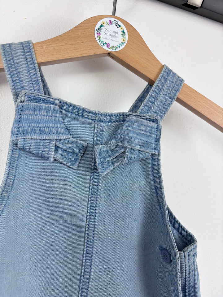 Tu Denim Short Dungarees 0-3 Months