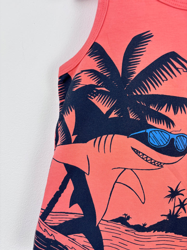 H&M Shark Tank Top 2-4 Years-Tops-Second Snuggle Preloved