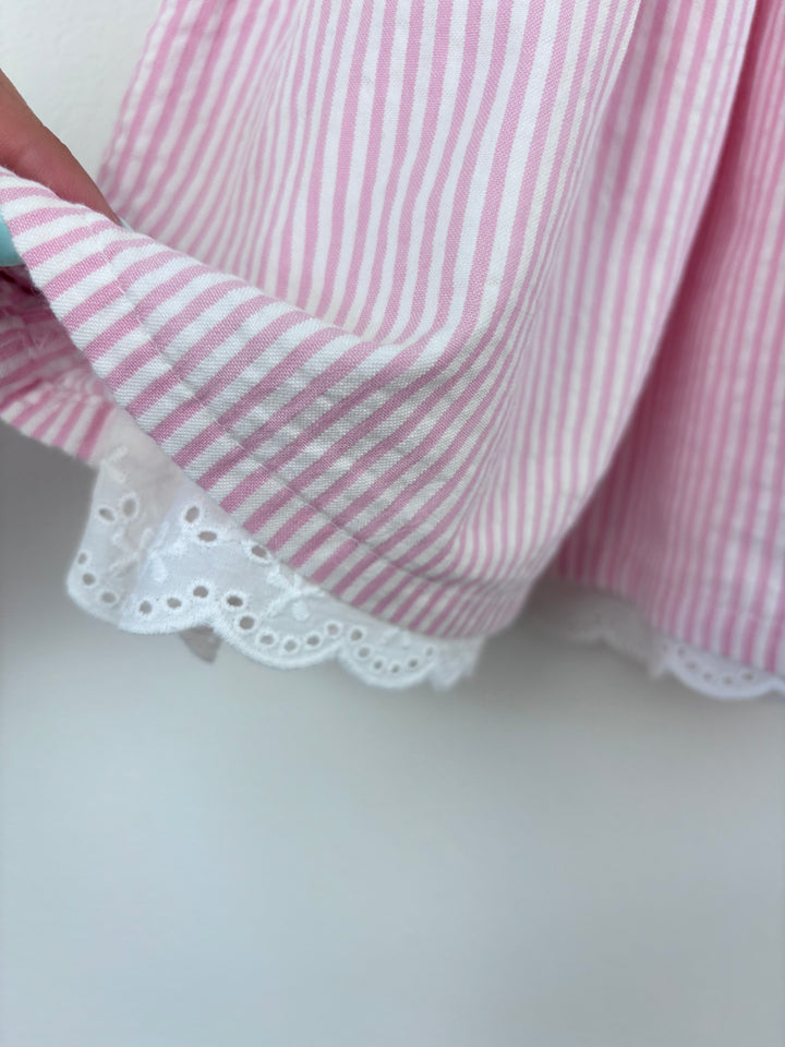 Next Pink Smocked Dress 0–3 Months