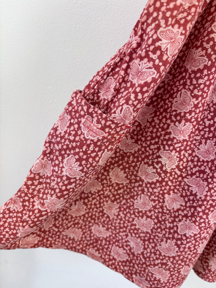 Next Red Floral Dress 6 Years