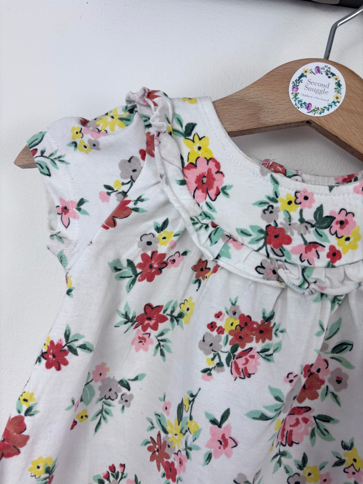 Nutmeg Floral Summer Set 6-9 Months-Sets-Second Snuggle Preloved
