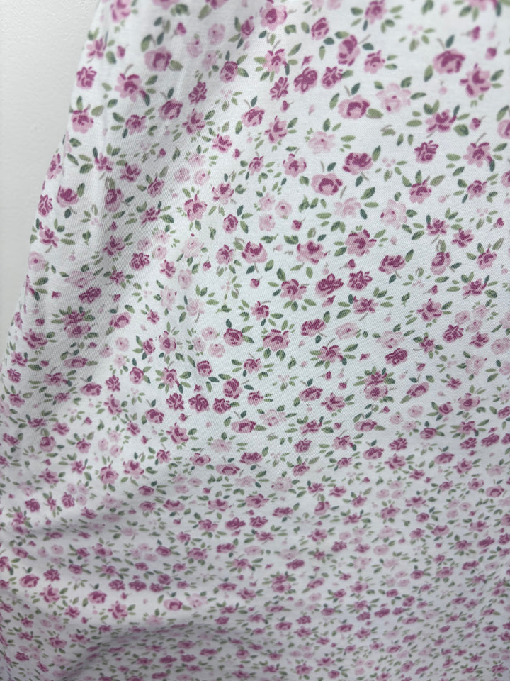 The Little White Company Floral Sleeping Bag 6-18 Months-Sleeping Bags-Second Snuggle Preloved