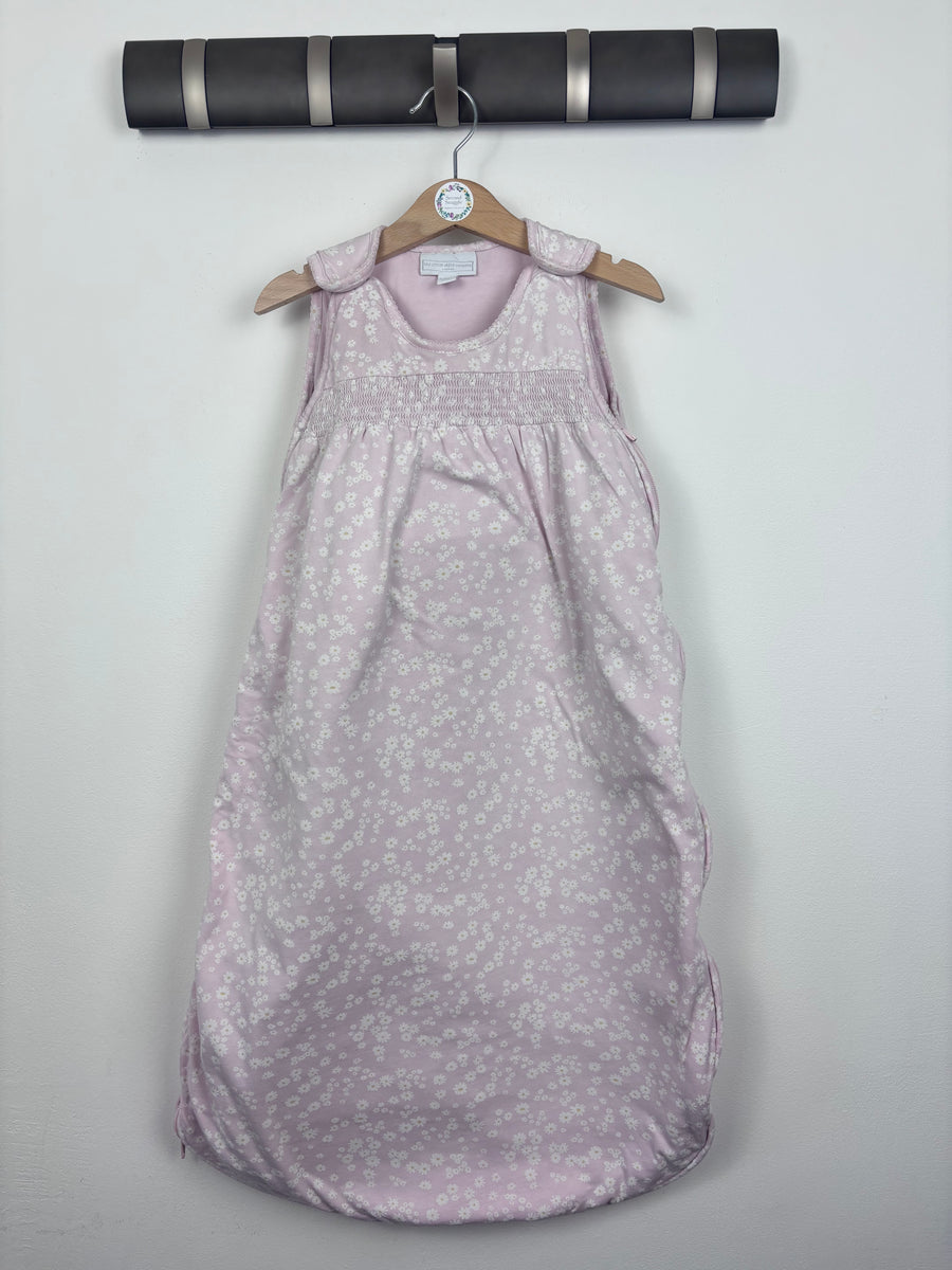 Little White Company Pink Floral Sleeping Bag 6-18 Months 2.5 Tog-Sleeping Bags-Second Snuggle Preloved