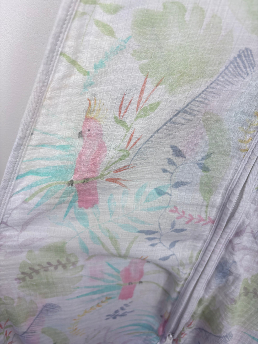 Aden & Anais Pastel Birds Muslin Sleeping Bag 6-18 Months-Sleeping Bags-Second Snuggle Preloved