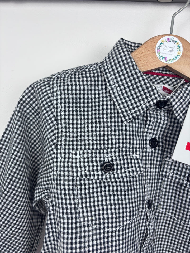Name It Check Shirt 9-12 Months-Shirts-Second Snuggle Preloved