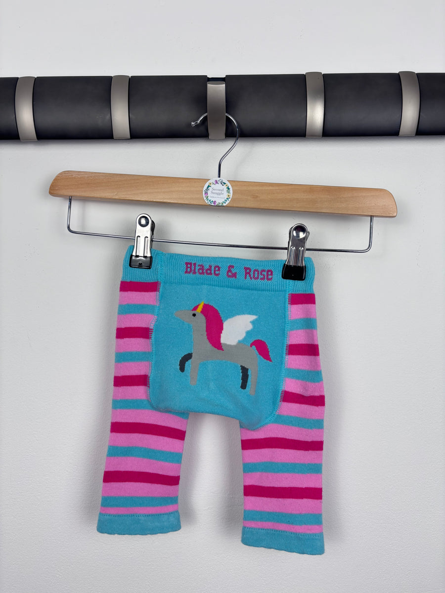Blade & Rose Unicorn Leggings 0-6 Months-Leggings-Second Snuggle Preloved