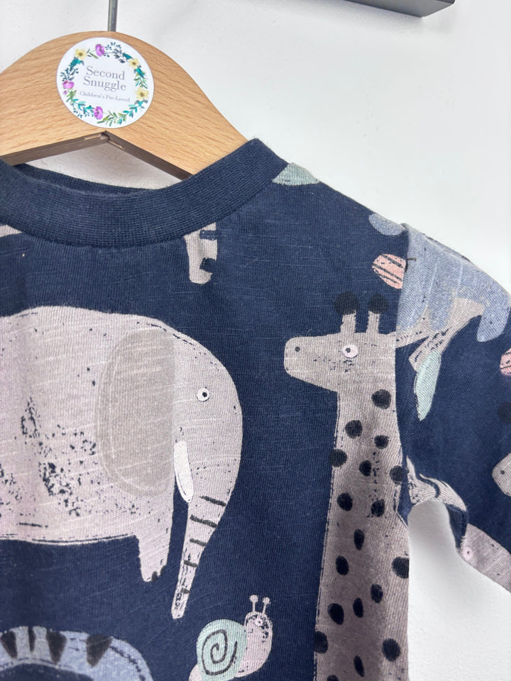 Next Dinosaur & Jungle Long Sleeve Tops 3-6 Months-Tops-Second Snuggle Preloved