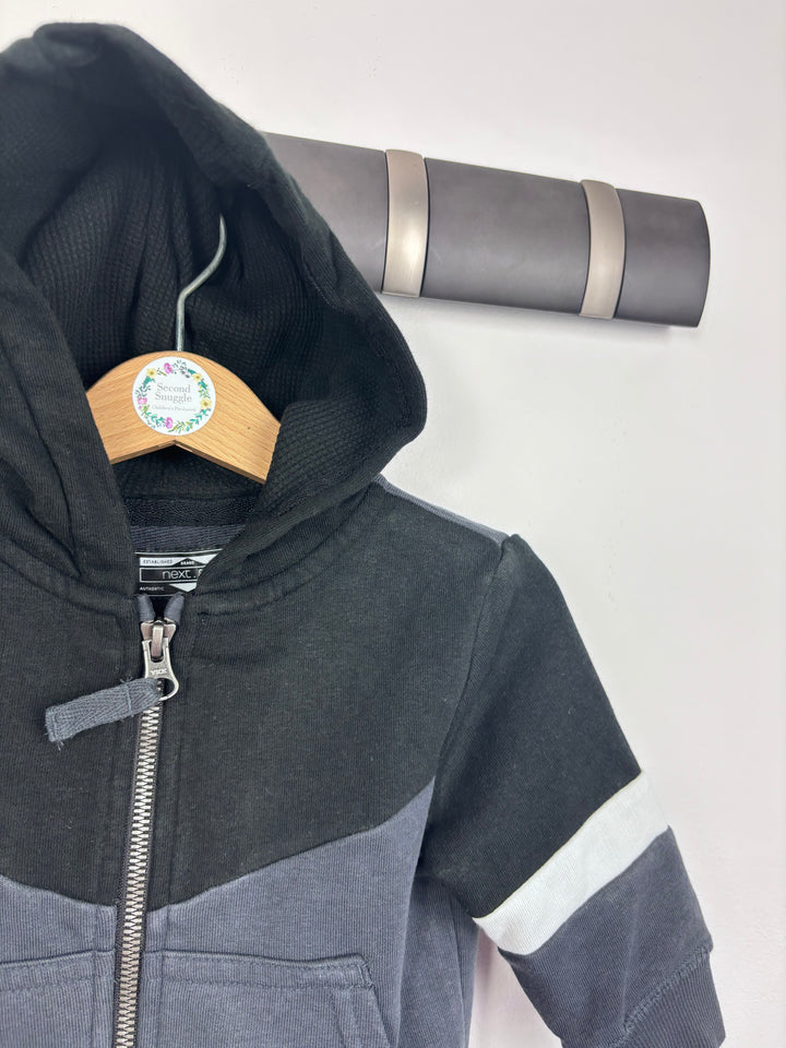 Next Colour Block Hoodie 6-9 Months-Hoodies-Second Snuggle Preloved