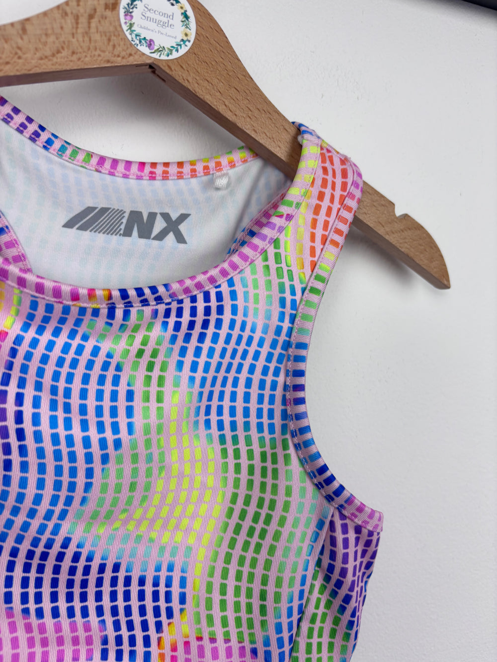 Next Rainbow Crop Top 5-6 Years-Tops-Second Snuggle Preloved