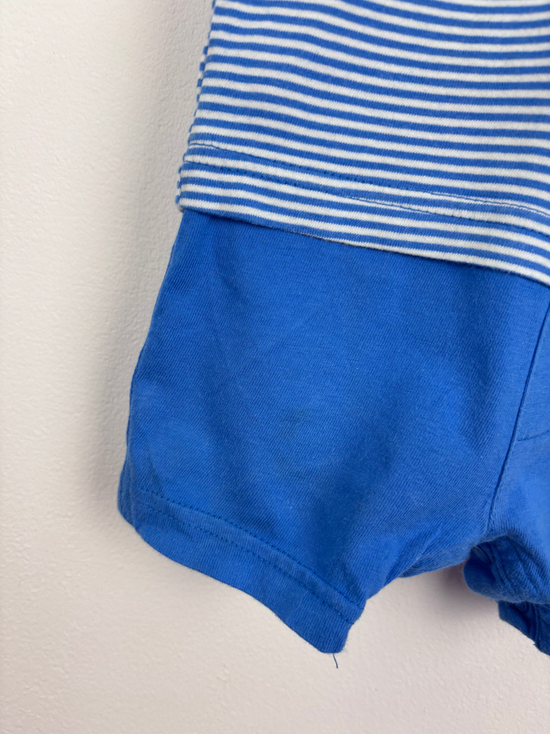 Next Striped Romper 3-6 Months-Rompers-Second Snuggle Preloved
