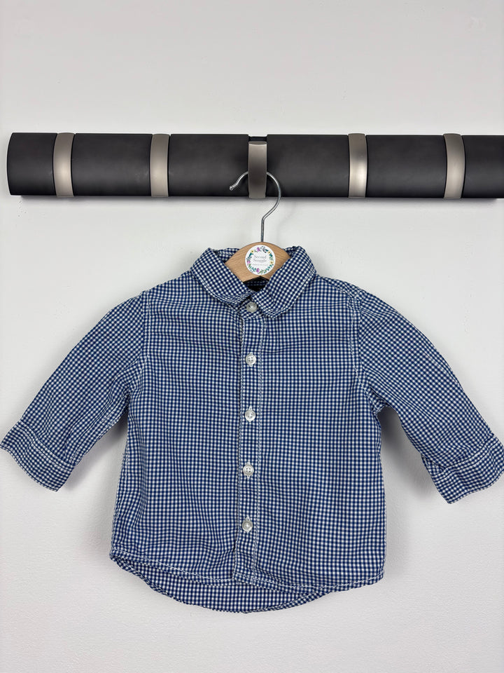 Next Gingham Shirt 3-6 Months-Shirts-Second Snuggle Preloved