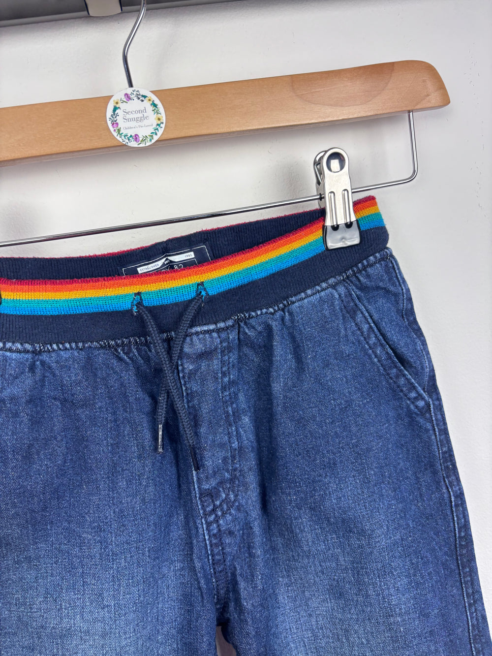 Next Rainbow Waist Lined Jeans 3-4 Years-Trousers-Second Snuggle Preloved