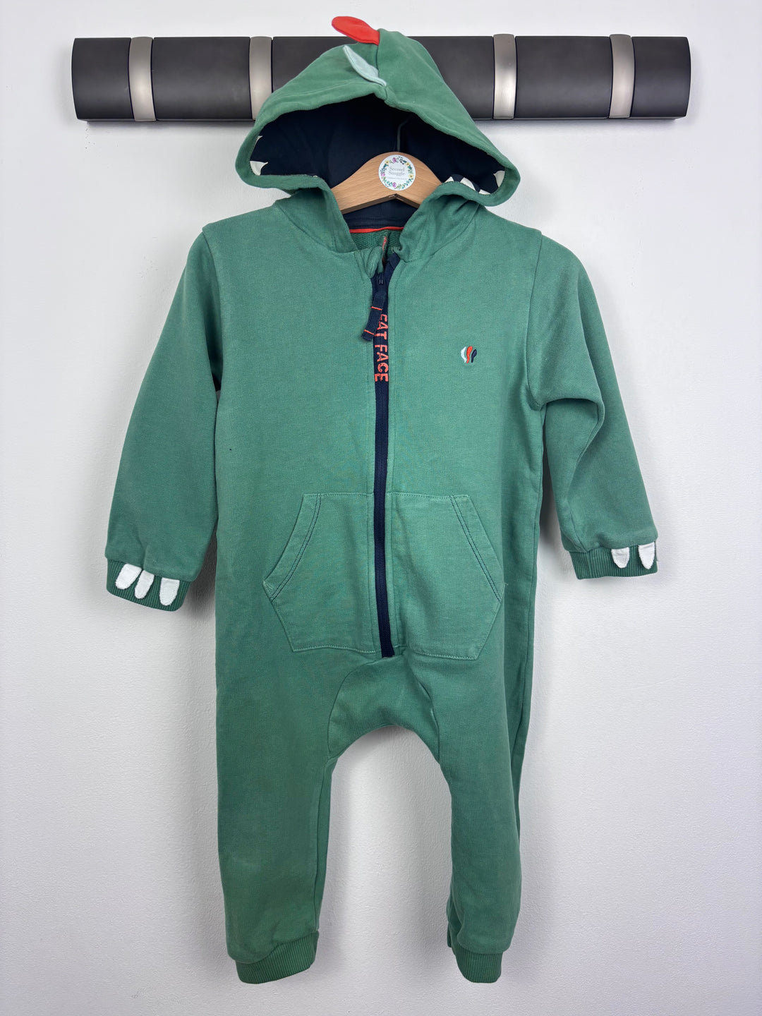 Fat Face Dino All-In-One 9–12 Months-All In One-Second Snuggle Preloved