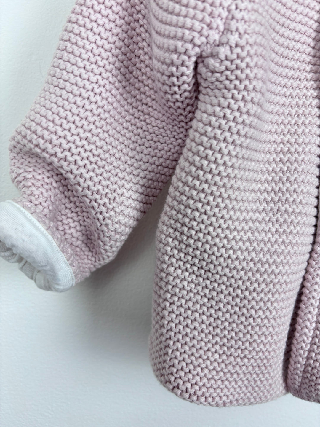 M&S Knitted Bear Hoodie 9–12 Months