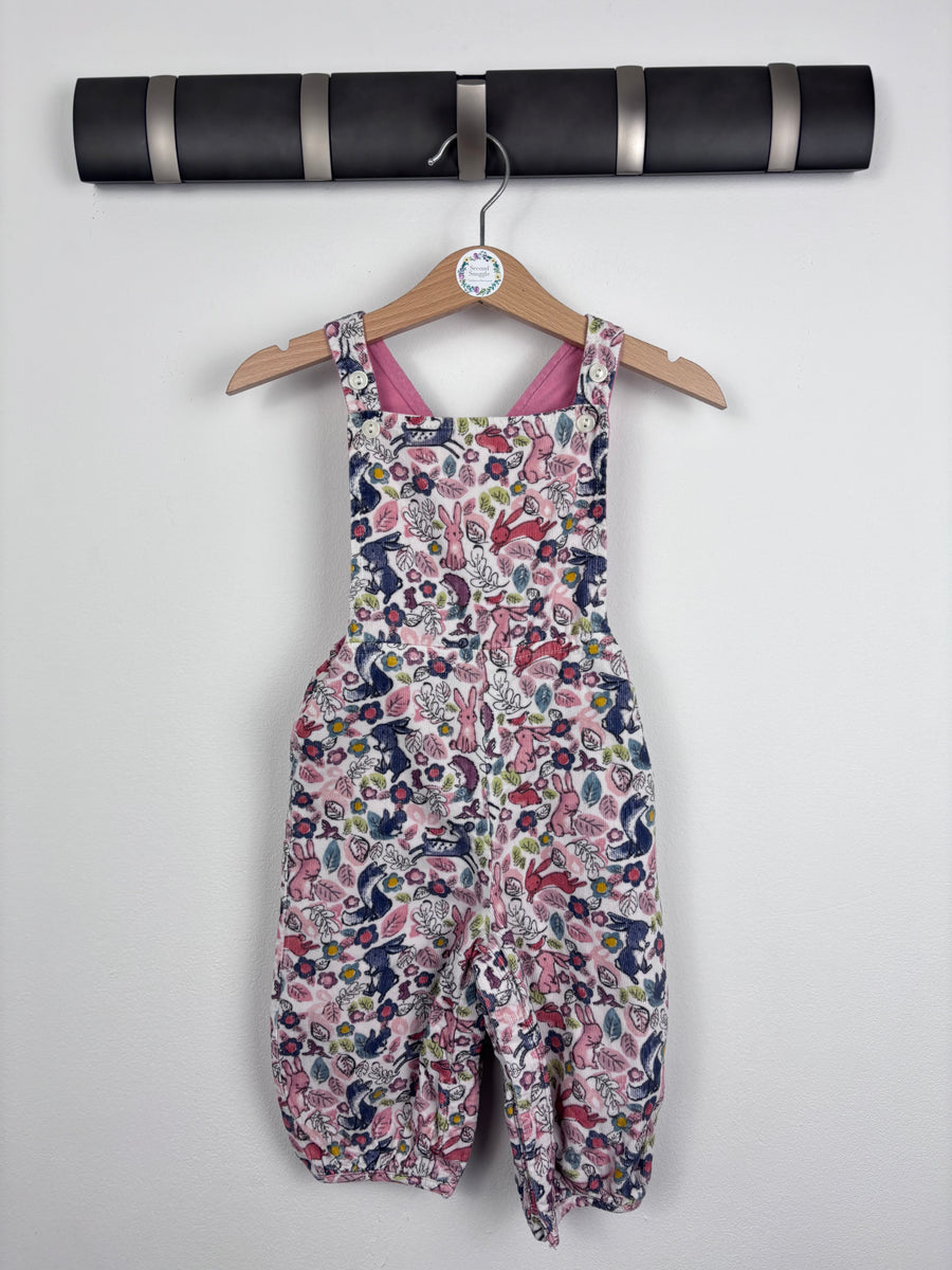 M&S Cord Dungarees 6-9 Months-Dungarees-Second Snuggle Preloved