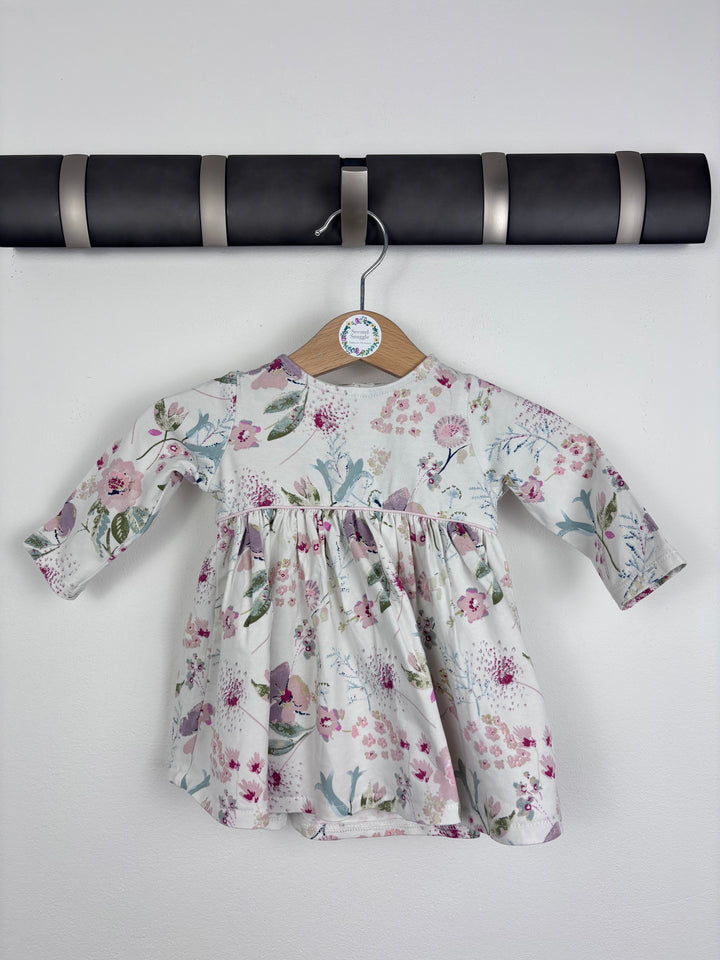 Next Floral Dress Up To 1 Month-Dresses-Second Snuggle Preloved