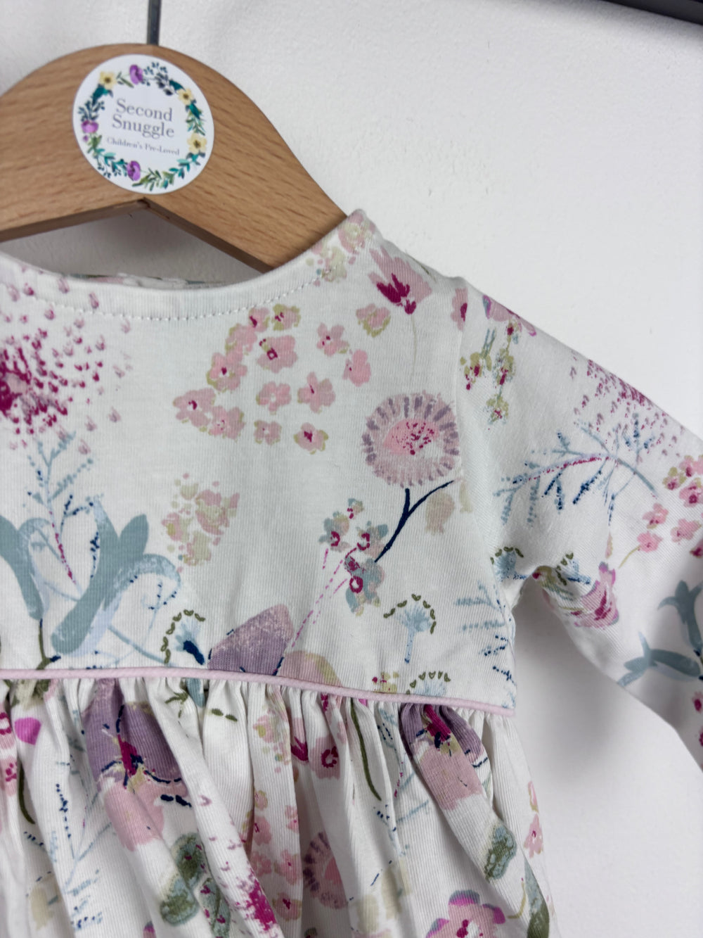 Next Floral Dress Up To 1 Month-Dresses-Second Snuggle Preloved