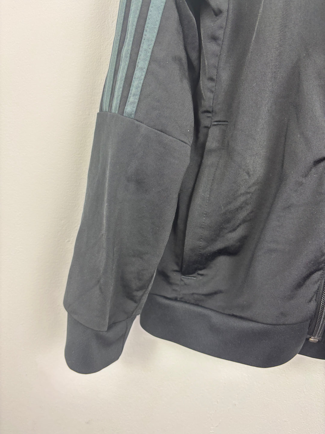 Adidas Black Climacool Zip Jacket 7-8 Years-Jackets-Second Snuggle Preloved