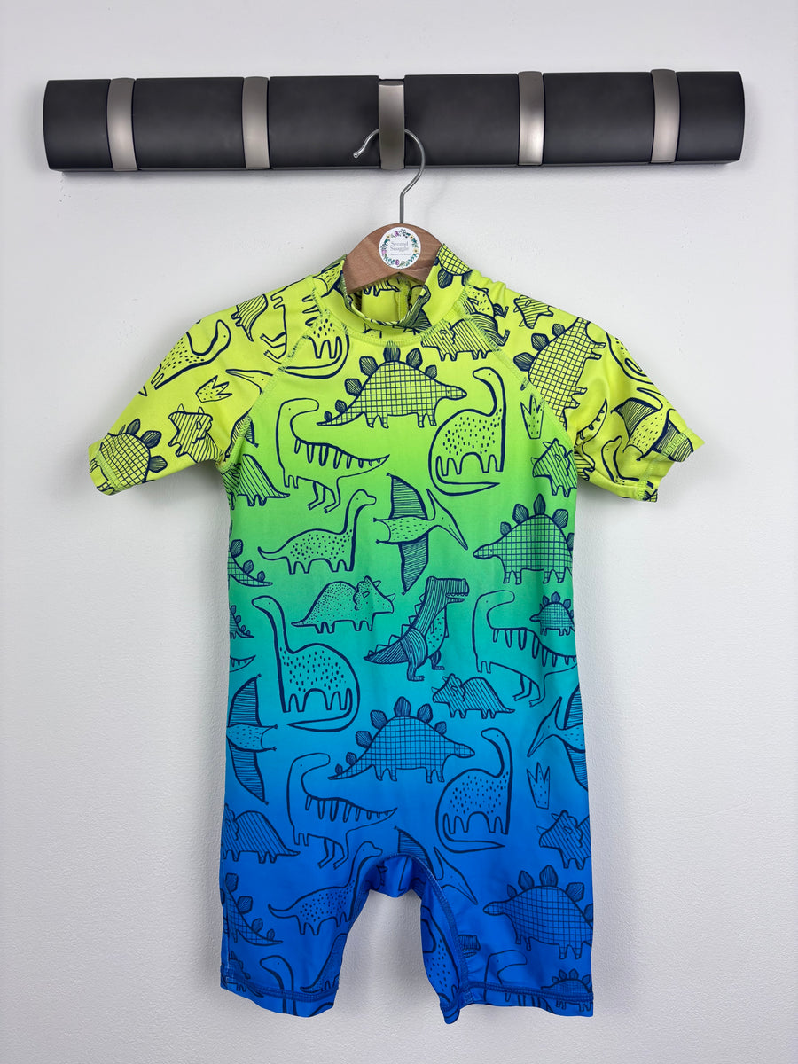 Next Dinosaur Print Swim Suit 18-24 Months-Swimming-Second Snuggle Preloved