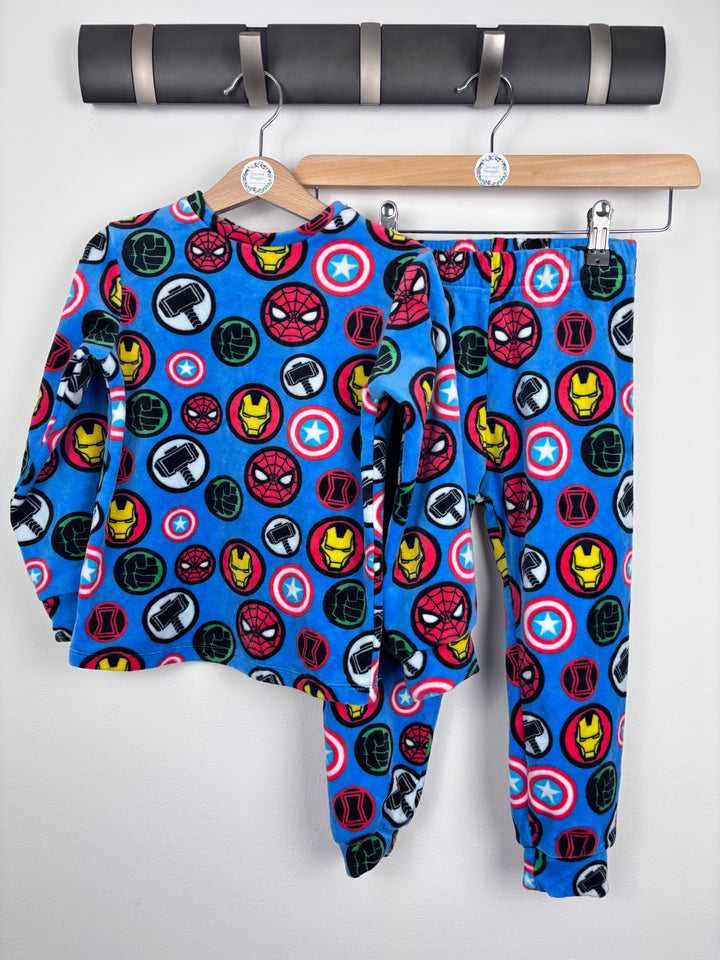 Next Marvel Fleece Pyjamas 4 Years
