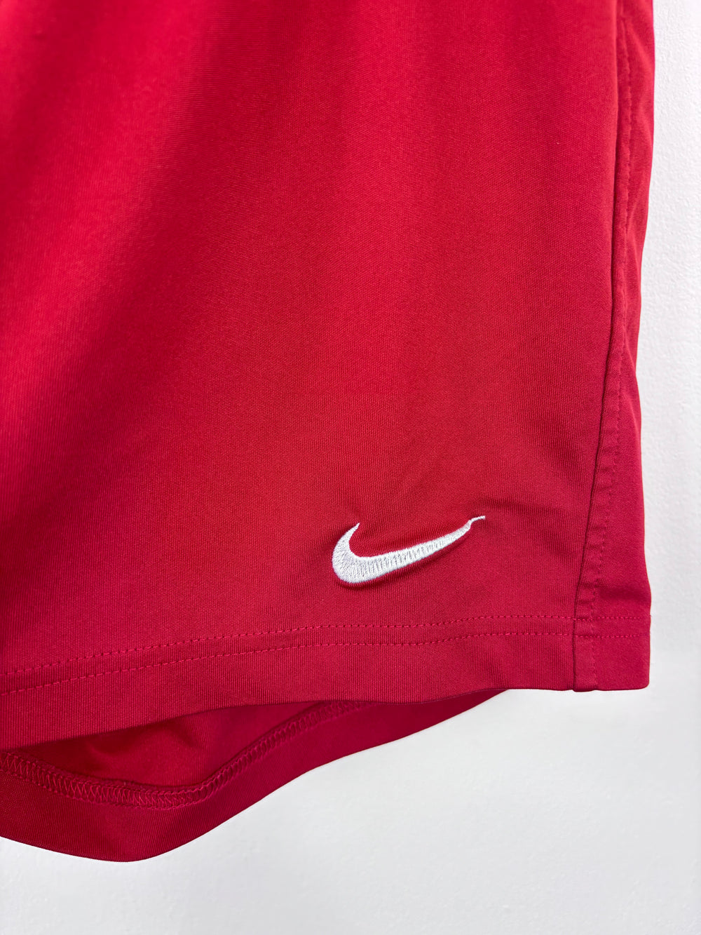 Nike Red Sports Shorts M 178 (13-15 Years)-Shorts-Second Snuggle Preloved
