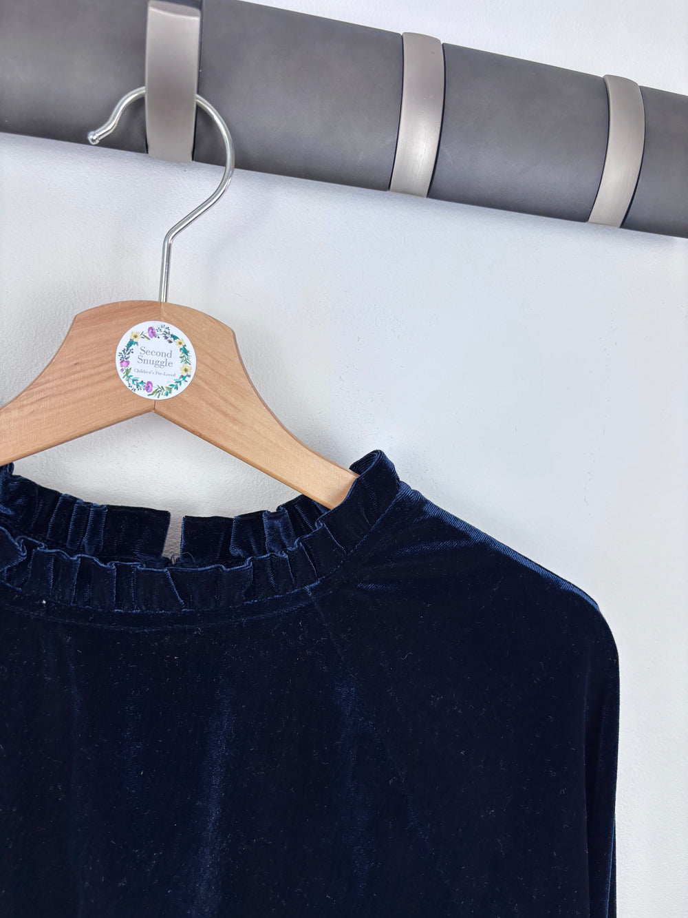M&S Velvet Top 11–12 Years-Tops-Second Snuggle Preloved