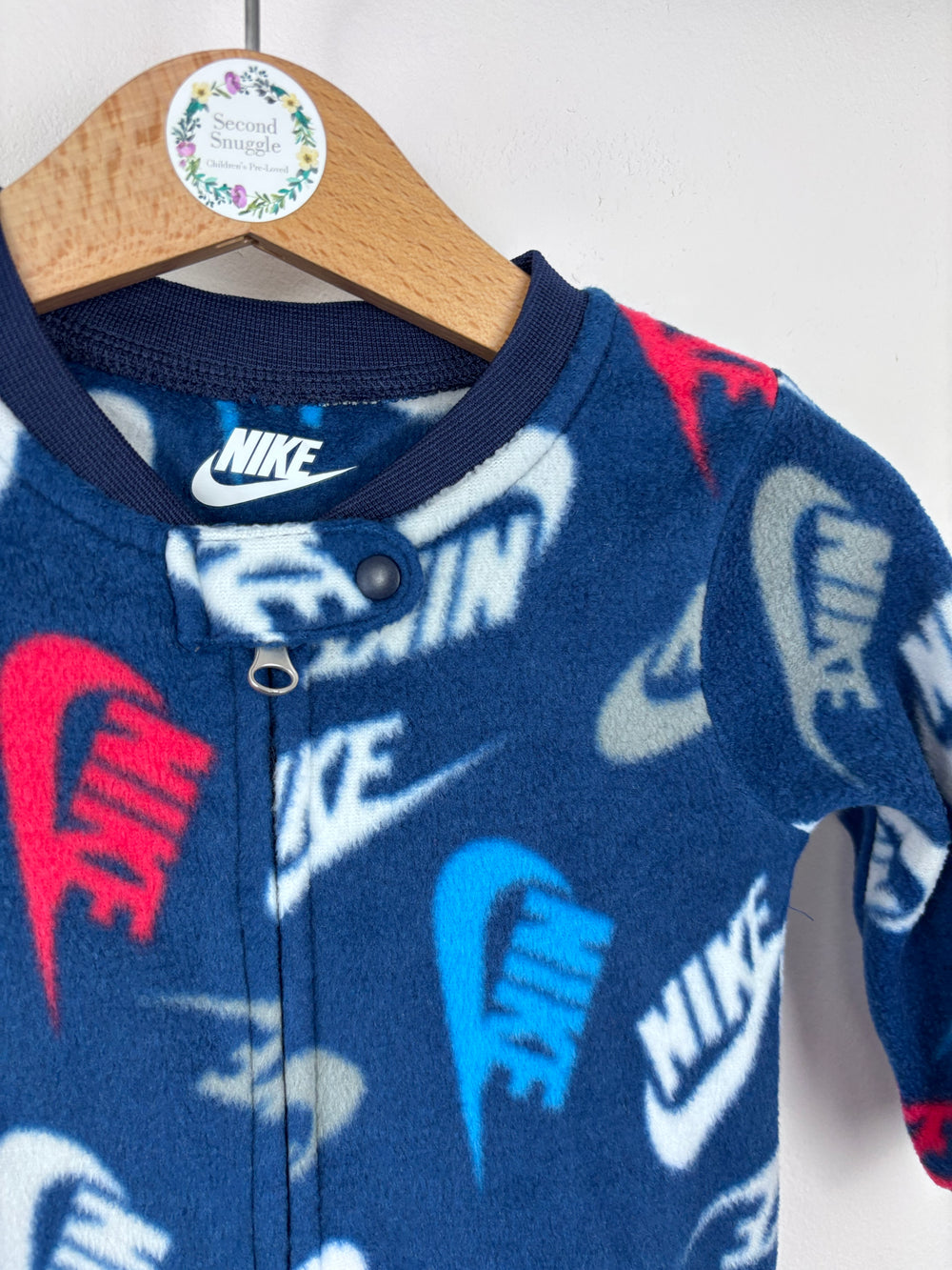 Nike Sleepsuit 9 Months-Sleepsuits-Second Snuggle Preloved