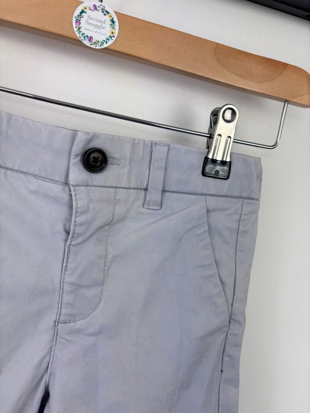 M&S Grey Chinos 4-5 Years-Trousers-Second Snuggle Preloved