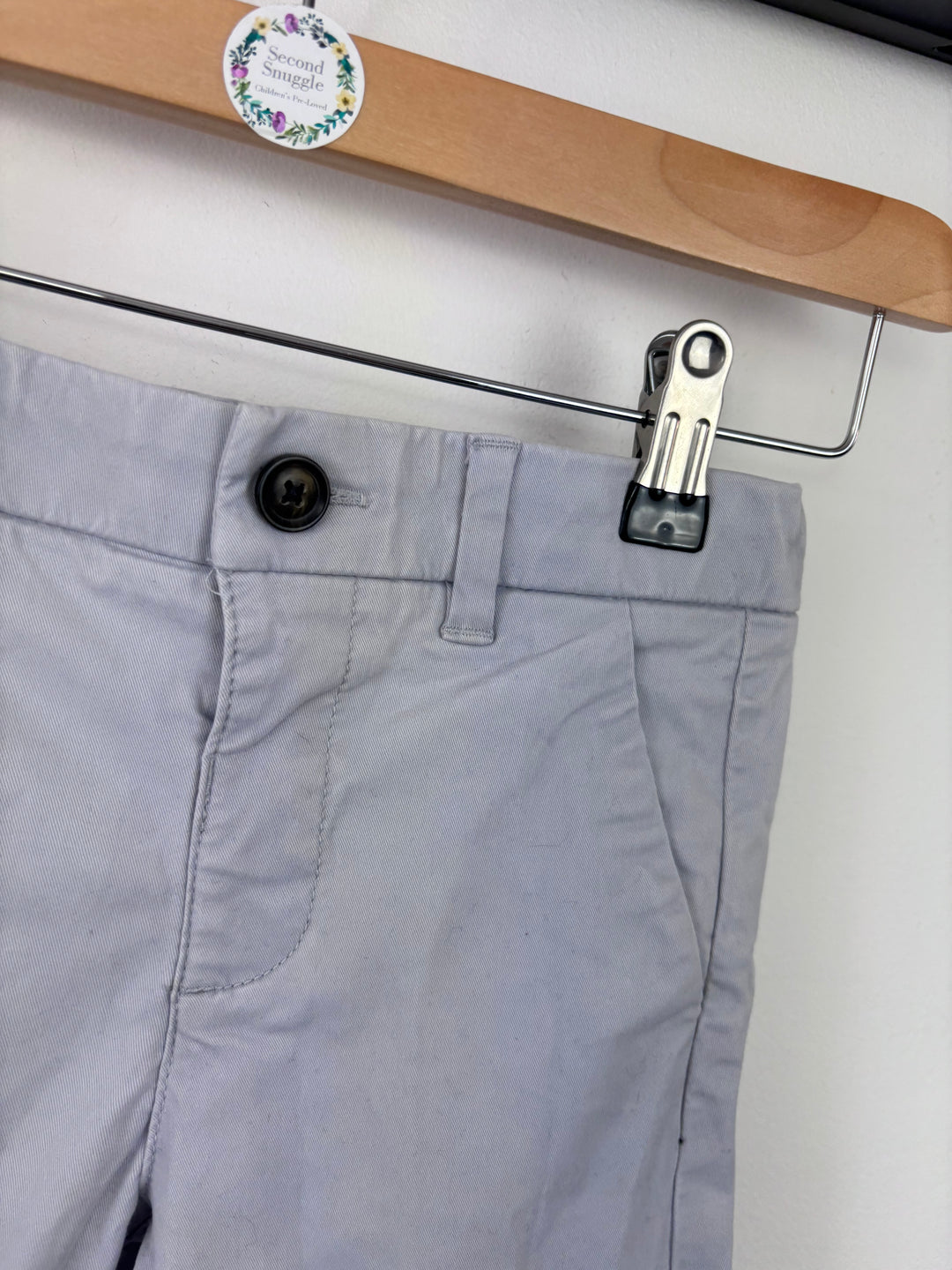 M&S Grey Chinos 4-5 Years-Trousers-Second Snuggle Preloved