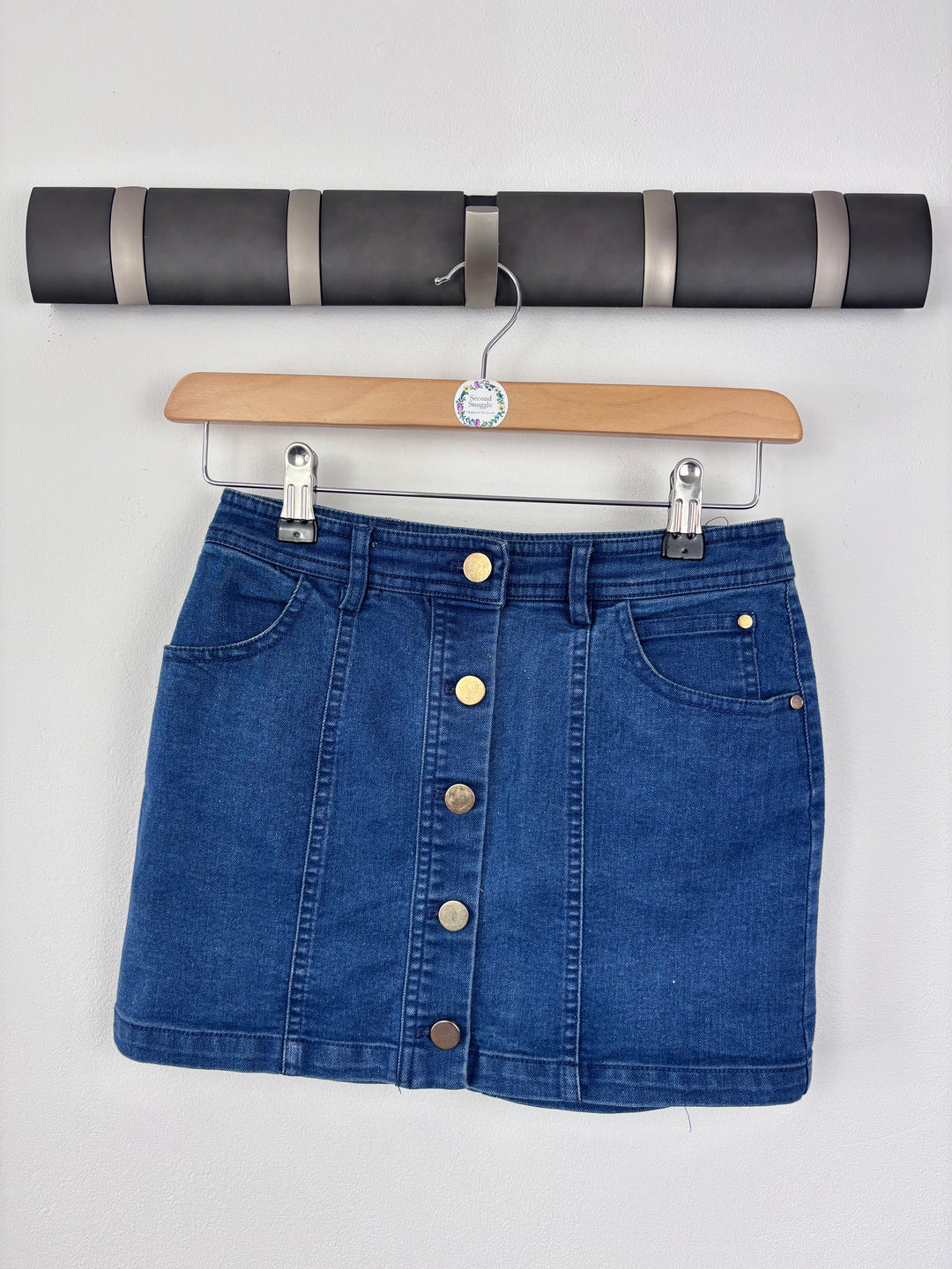 Yumi Girl Denim Skirt 7-8 Years-Skirts-Second Snuggle Preloved