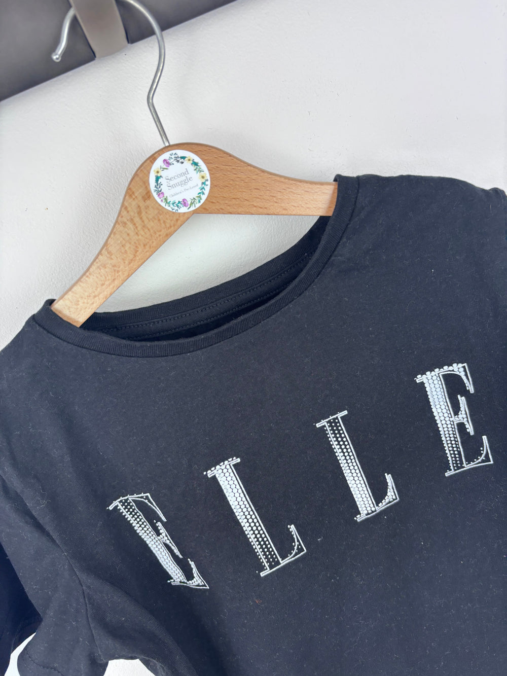 Elle Black T-Shirt 10-11 Years-Tops-Second Snuggle Preloved