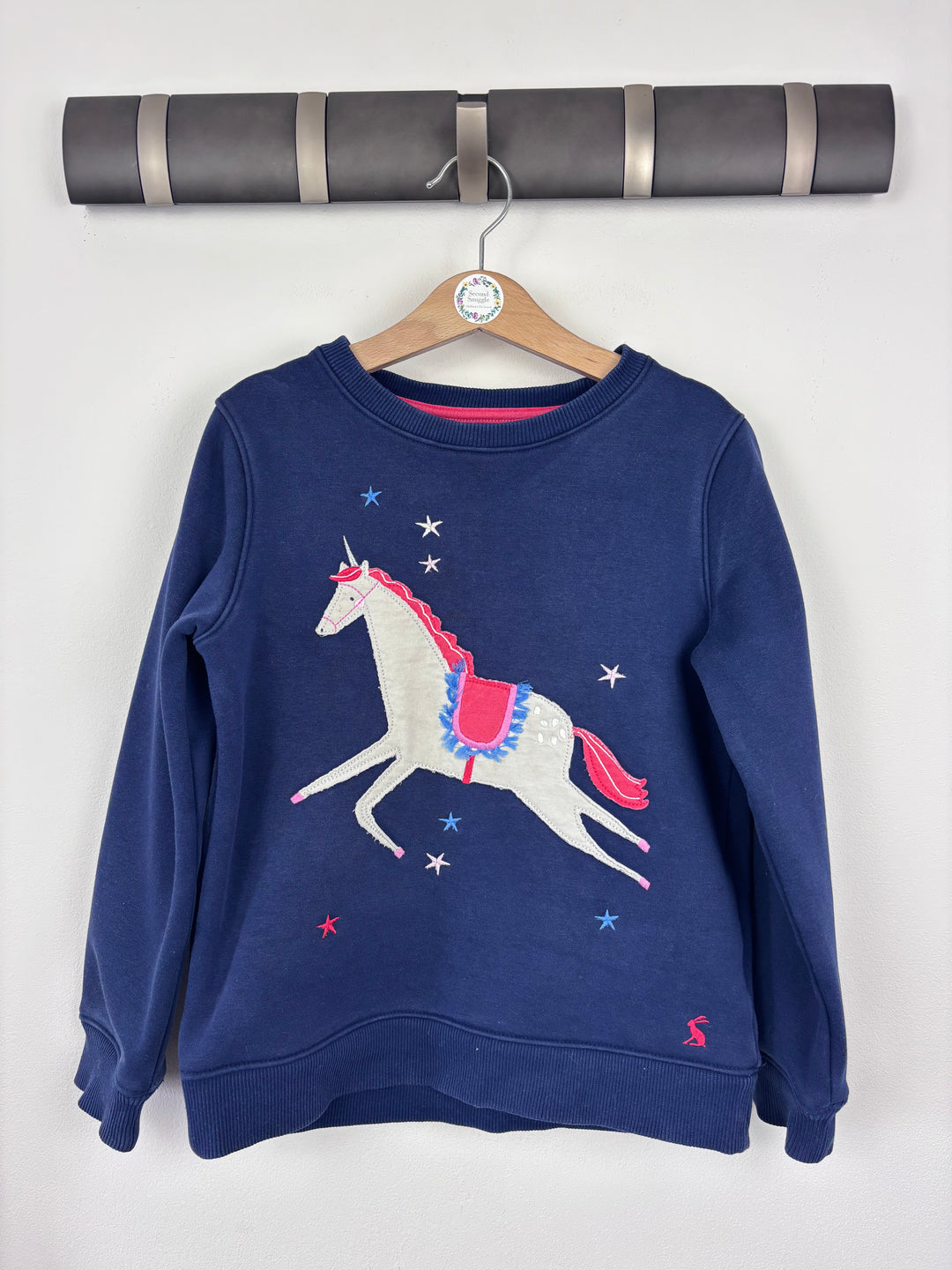 Joules Unicorn Sweatshirt 8 Years-Jumpers-Second Snuggle Preloved