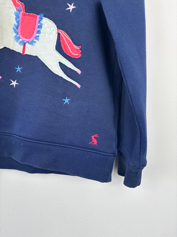 Joules Unicorn Sweatshirt 8 Years-Jumpers-Second Snuggle Preloved