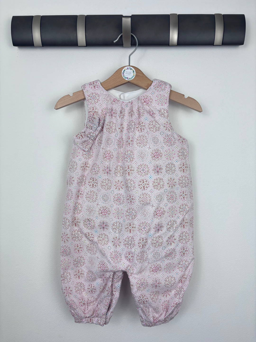 Jacadi Patterned Romper 6 Months-Rompers-Second Snuggle Preloved