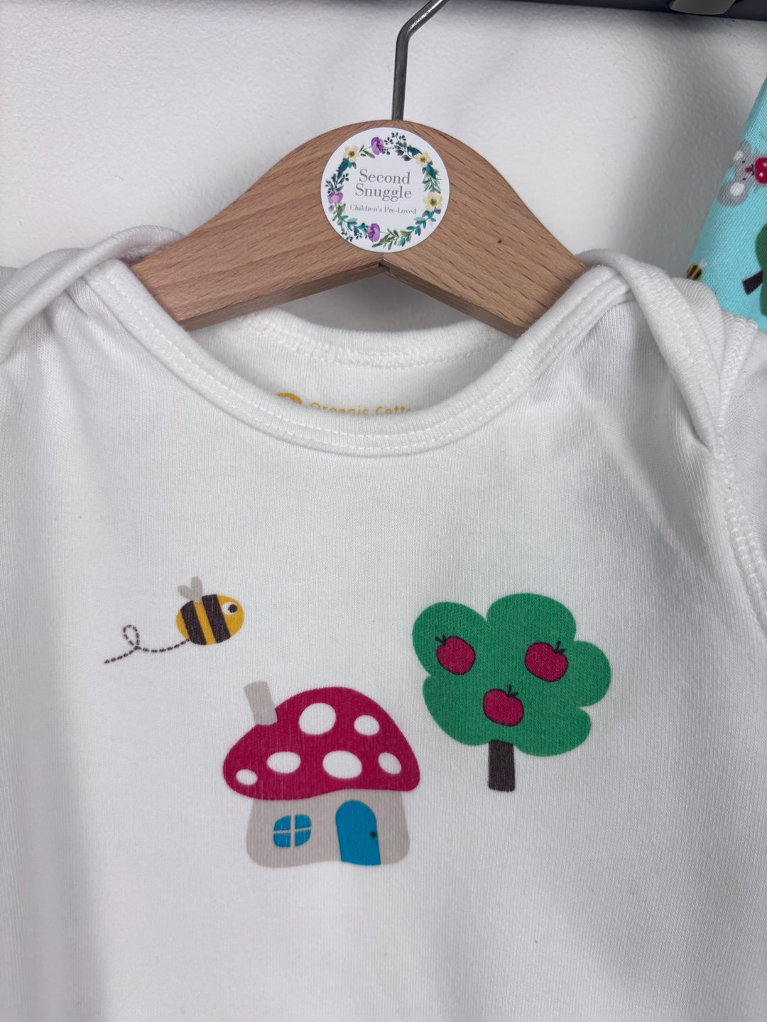 Frugi Sleepsuit, Vest & Hat Set 3-6 Months-Sets-Second Snuggle Preloved