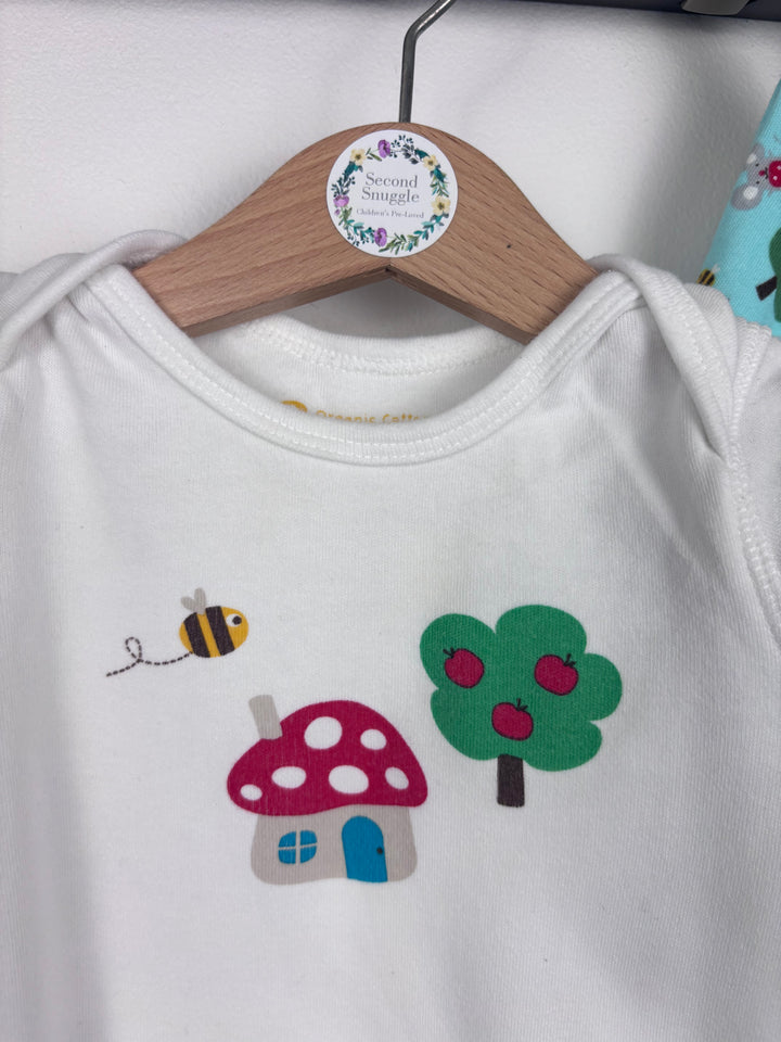 Frugi Sleepsuit, Vest & Hat Set 3-6 Months-Sets-Second Snuggle Preloved