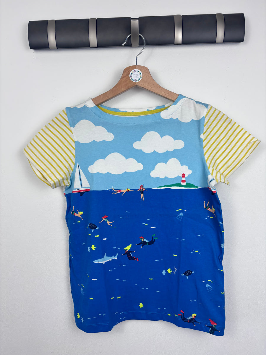 Mini Boden Sea Print T-Shirt 11–12 Years-Tops-Second Snuggle Preloved