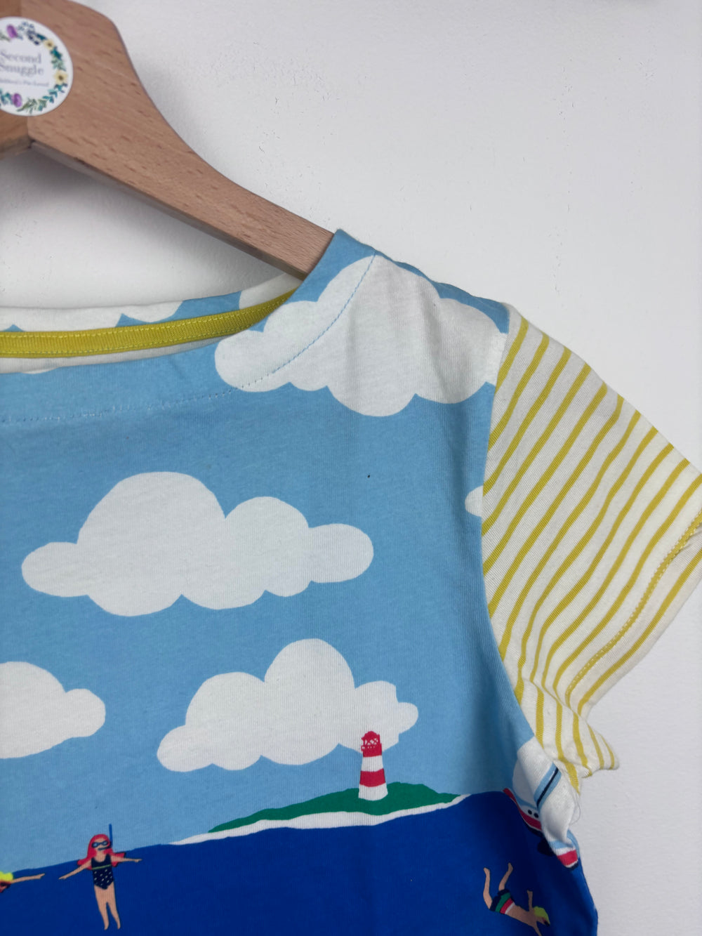 Mini Boden Sea Print T-Shirt 11–12 Years-Tops-Second Snuggle Preloved