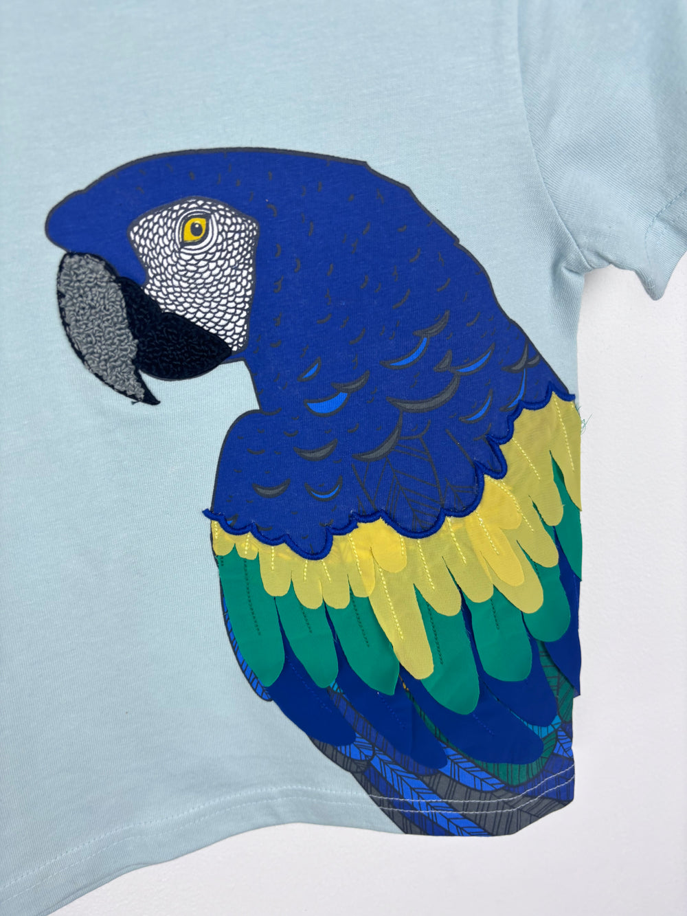 Mini Boden Parrot Appliqué Tee 2–3 Years-Tops-Second Snuggle Preloved