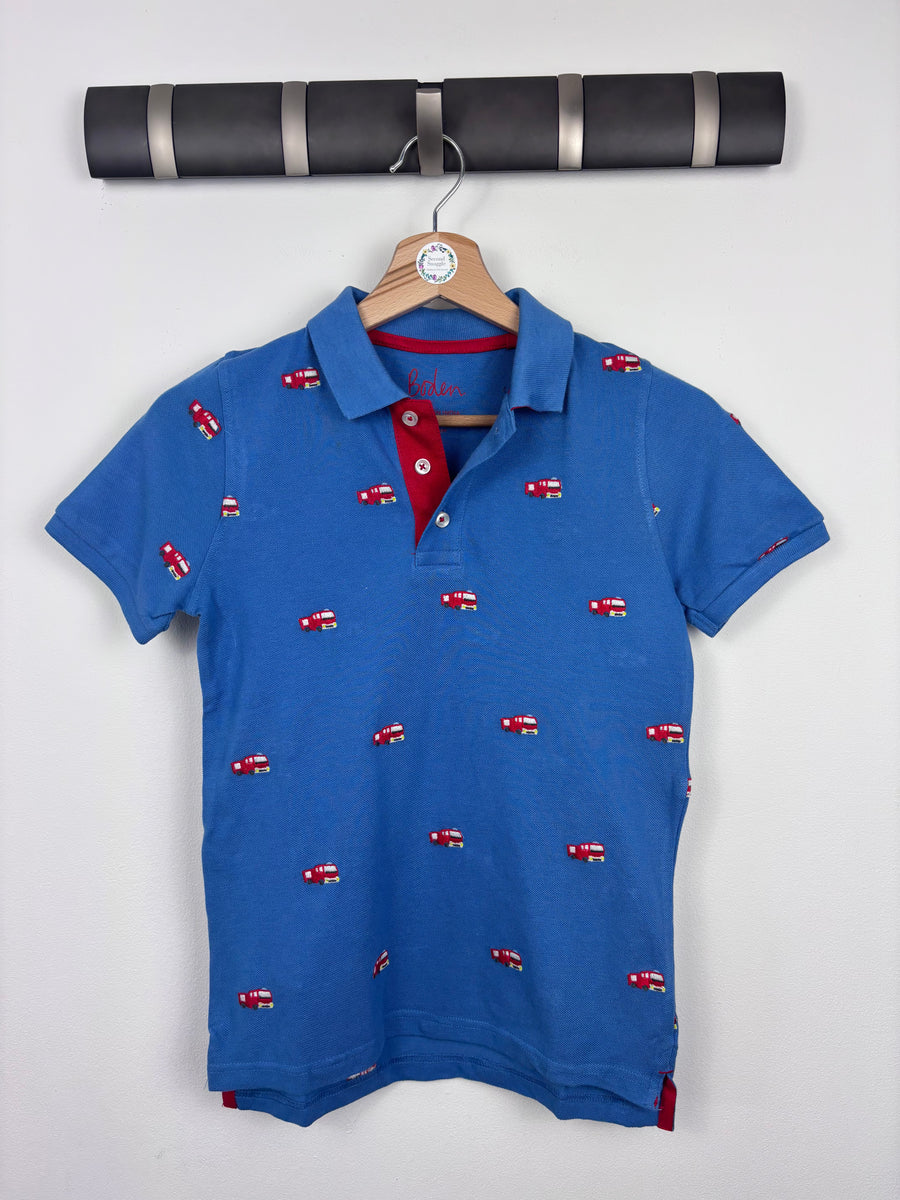 Mini Boden London Bus Polo Shirt 9–10 Years-Tops-Second Snuggle Preloved
