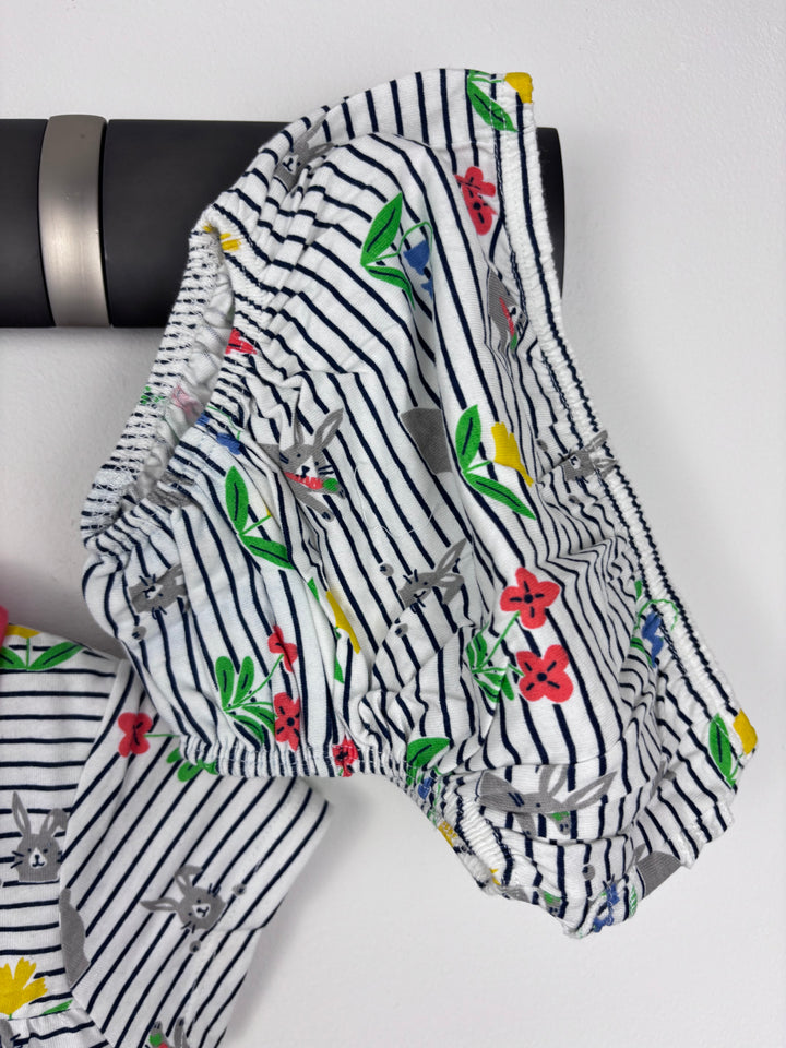 Baby Boden Striped Animal Dress with Bloomers 18–24 Months-Dresses-Second Snuggle Preloved