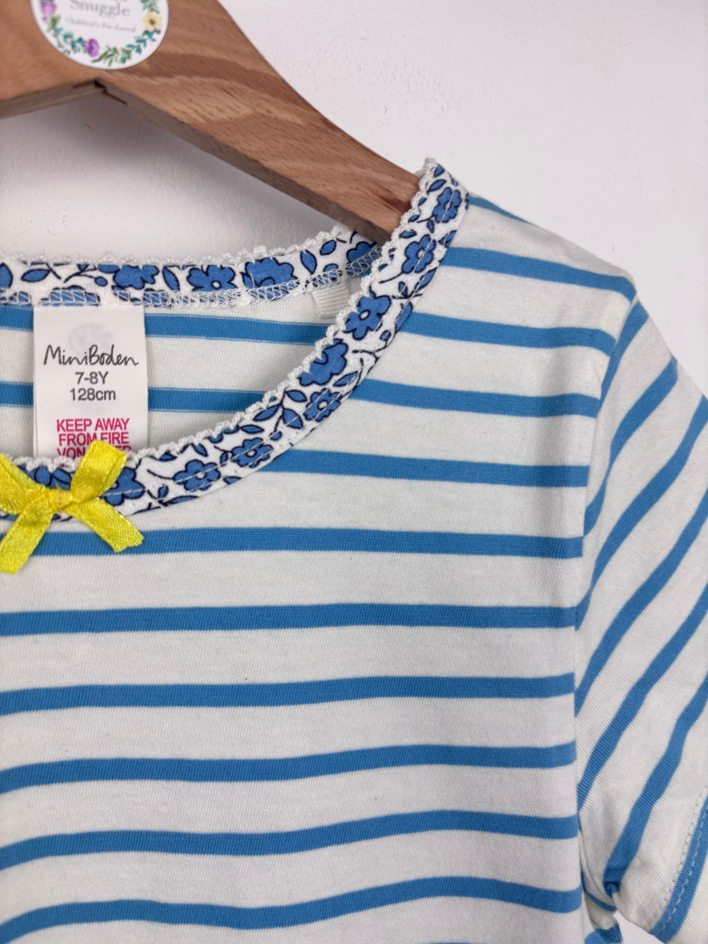 Boden Breton Stripe Tee 5–6 Years-Tops-Second Snuggle Preloved