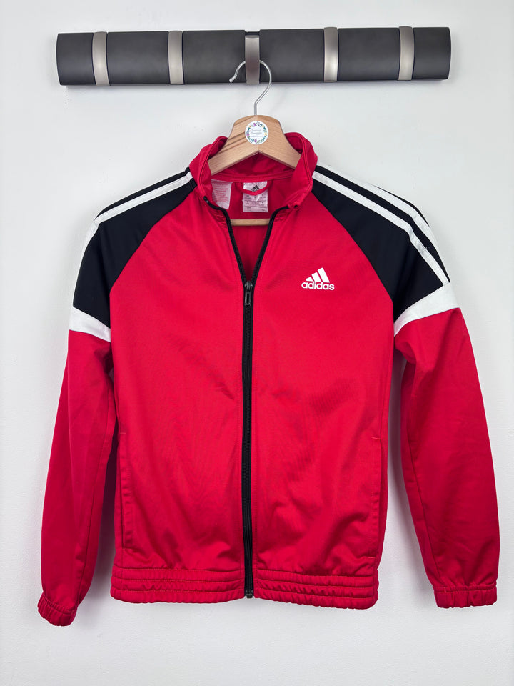 Adidas Red Zip Jacket 11-12 Years-Jackets-Second Snuggle Preloved