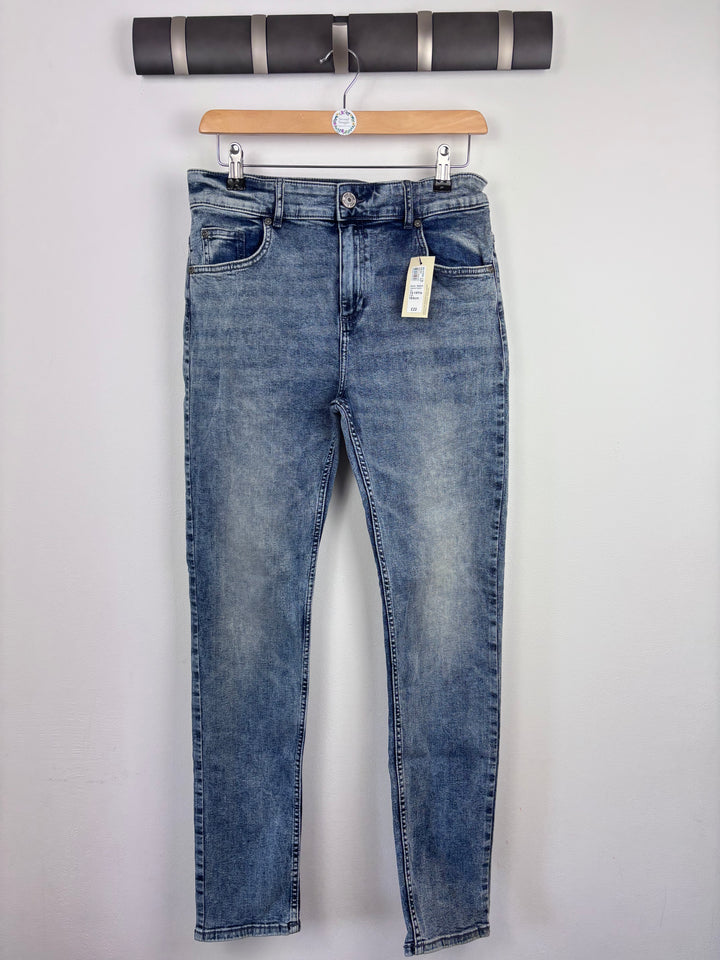 River Island Classic Blue Jeans 13–14 Years-Trousers-Second Snuggle Preloved