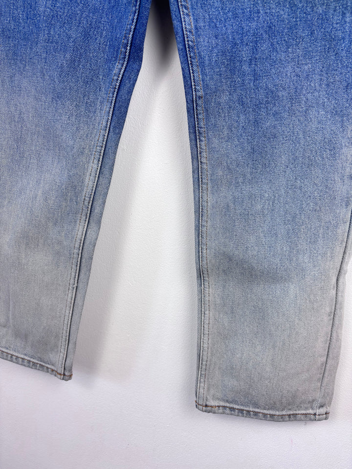 River Island Studded Blue Jeans 11 Years-Trousers-Second Snuggle Preloved