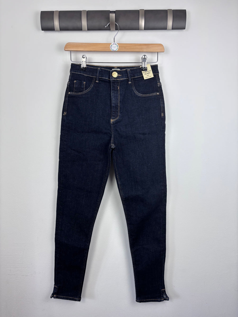 River Island High Rise Jeans 12 Years-Trousers-Second Snuggle Preloved