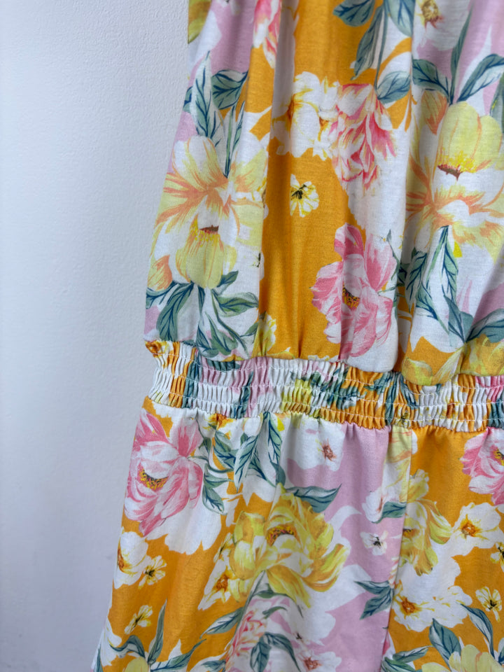 River Island Floral Ruffle Playsuit 11–12 Years-Play Suits-Second Snuggle Preloved