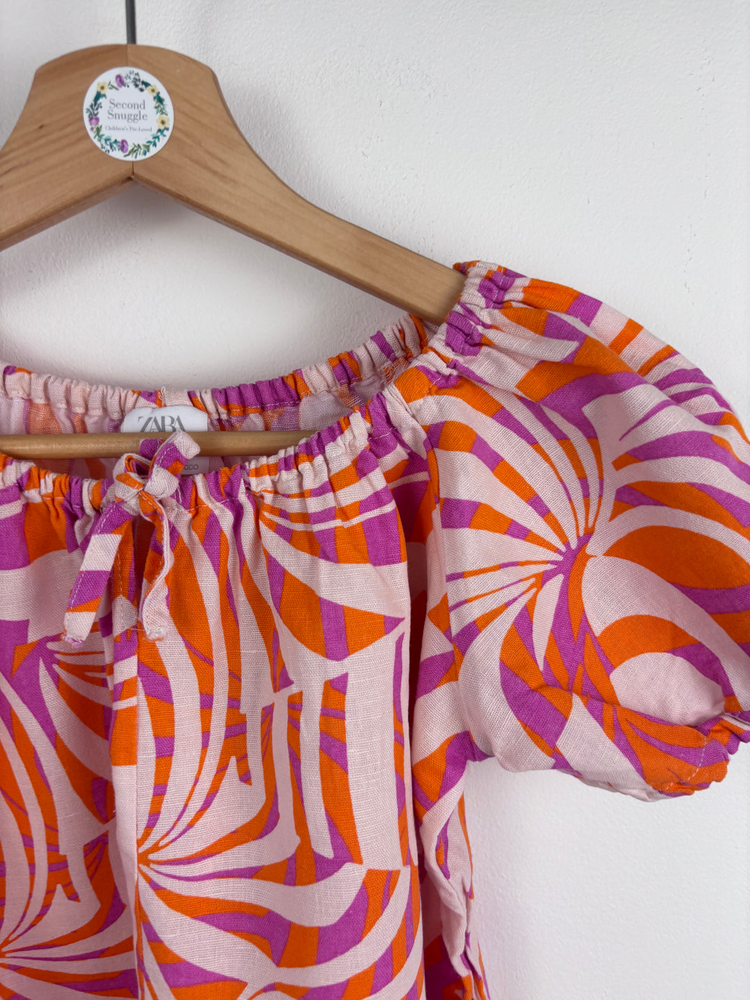 Zara Swirl Playsuit 8 Years-Play Suits-Second Snuggle Preloved
